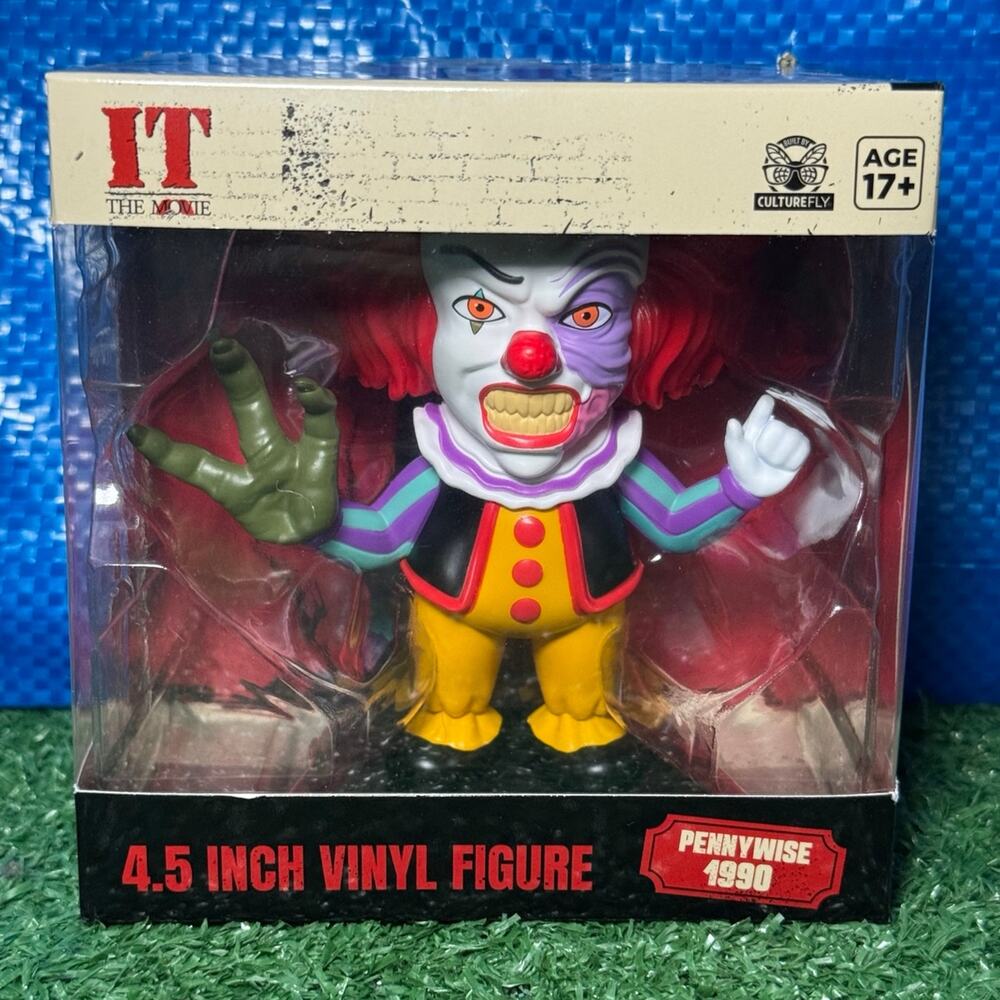 Culturefly It The Movie Tim Curry Pennywise 1990 Vinyl Figure